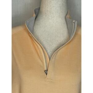 Peter Millar Peach “Ojai Valley Inn” Stealth Performance Qrt Zip Pullover
Med